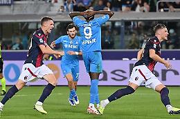 Napoli spento, a Bologna è 0-0