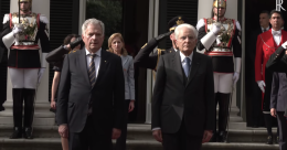 Italia-Finlandia, Mattarella e Niinisto a Napoli