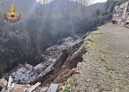 Crollo al cimitero di Sant'Agata dei Goti, recuperate 115 bare