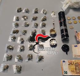 Casavatore al setaccio, sequestrata droga