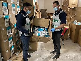 Sequestrate 1,2 milioni di mascherine cinesi