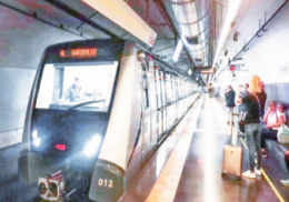 Metro, nuovo treno alla Linea 1