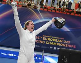 Europei under 23 di scherma, argento alla casertana Sara Maria Kowalczyk nella spada femminile