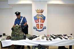 Pianura, sequestrato l'arsenale dei Pesce-Marfella
