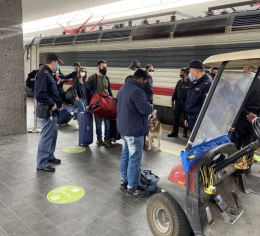 Stazioni sicure, tre arresti a Napoli centrale
