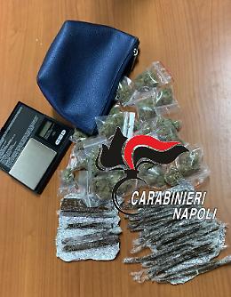 Nasconde droga in un cespuglio, arrestato