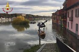 Esonda il Ticino a Pavia, allerta rossa in Emilia