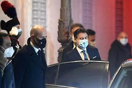 Dimissioni Conte, il premier: «Possiamo andare a testa alta»