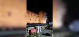 Incendio al Maschio Angioino, è doloso