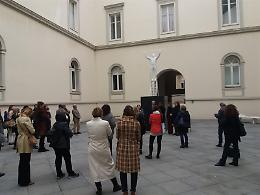 "Oro rosso", Jan Fabre si fa in quattro a Napoli