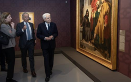 Mattarella inaugura “Napoli Ottocento” alle Scuderie del Quirinale