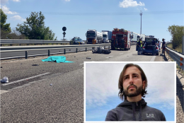 Schianto tremendo in autostrada, Andrea muore a 25 anni in sella alla sua moto