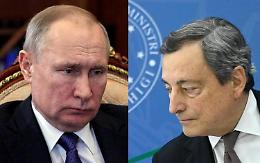 Russia, Putin a Draghi: «Forniture gas continueranno, revocare sanzioni»