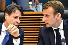 Conte-Macron, ieri incontro segreto a Roma