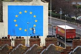 È sparita la “Brexit" di Banksy da Dover