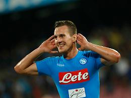 Champions, contro il Benfica la coppia Milik-Mertens