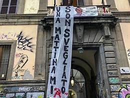 Elezioni 2022, la protesta degli studenti dell’Orientale