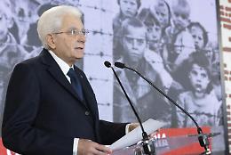 Shoah, Mattarella: «Tossine letali offuscarono menti, memoria è dire mai più»