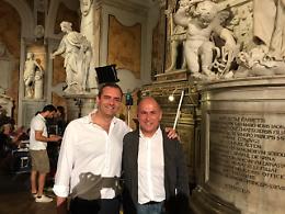 Napoli velata, de Magistris sul set del nuovo film di Ozpetek