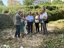 Parco del gasometro al Vomero, ripresi i lavori