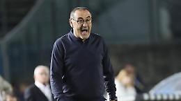 Sarri in conferenza: "Problema terzini e la difesa a 3 è improponibile. Mandzukic? In disparte"