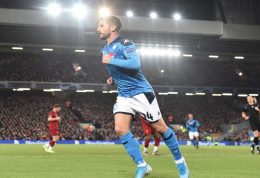 Un buon Napoli pareggia in casa dei campioni del Liverpool