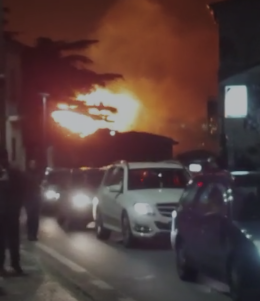 Esplode gasdotto, paura nel Sannio