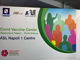 Centro vaccinale Eav, lunedì le prime somministrazioni