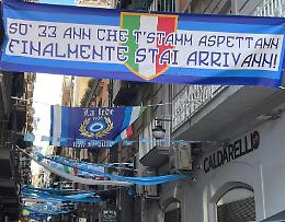 Festa scudetto, una grande zona pedonale e ospedali da campo