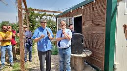 Afragola, dopo le minacce un presidio alla Masseria Ferraioli