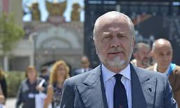 Calcio & camorra, De Laurentiis: siamo ostaggi negli stadi, non possiamo fare nulla