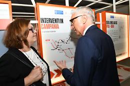 La commissaria europea Valean alla Stazione Tav di Afragola