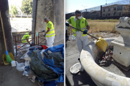 Torri Aragonesi, operazione straordinaria di bonifica