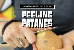 “Peeling Patanes" al Pessoa Park, performance con Roxy in The Box e Massimo Andrei