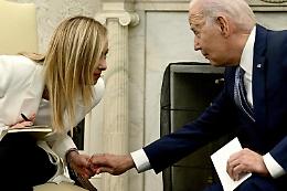 Meloni da Biden: «Relazioni Italia-Usa forti al di là colore governi»