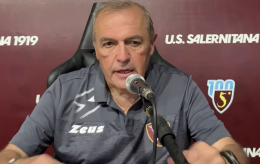 Salernitana, Castori: «Butteremo il cuore oltre l'ostacolo»