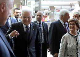 Mattarella a Palazzo Reale, lunghi applausi dalla platea
