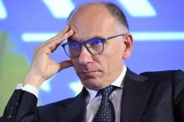 Governo, Letta: «Chi fa opposizione a opposizione è stampella maggioranza»
