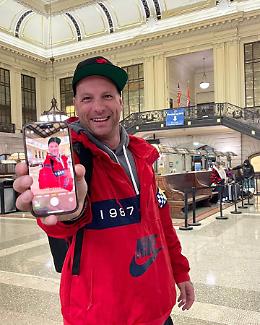 Clementino alla Reggia di Caserta per uno spot su salute e sicurezza sul lavoro 