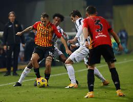 Benevento-Juventus 1-1, la Vecchia Signora sbatte contro il muro della Strega