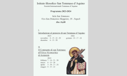 Napoli, la Filosofia di San Tommaso: corsi a San Domenico Maggiore