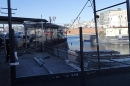 Lavori abusivi al Borgo Marinari, scattano i sigilli