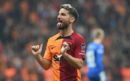 Mertens a segno col Galatasaray: quarto gol in campionato per il belga