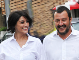 Pasqua a Ischia per Salvini e la Isoardi