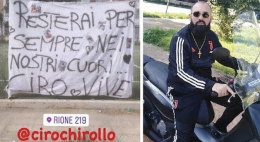 Rapinatori morti, rimossi striscioni per Ciro Chirollo