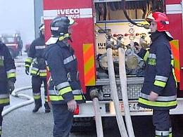 Bar a fuoco, paura per la centralina del gas