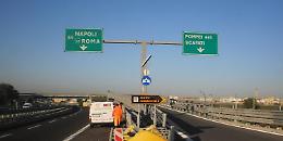 Autostrada Napoli-Salerno, chiuso lo svincolo di Scafati