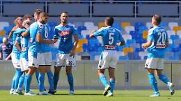 Il Napoli supera il Brescia: ma quanta fatica