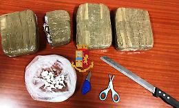 Rione Villa, una donna arrestata per droga