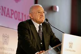 Regione, De Luca: «A gennaio richiesta di autonomia al Governo»